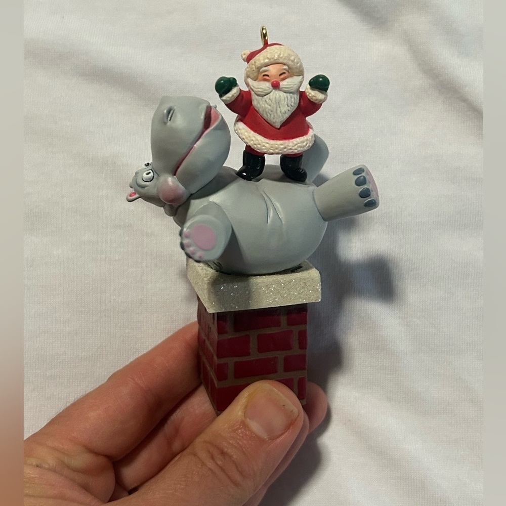 Hallmark I Want A Hippopotamus For Christmas Ornament